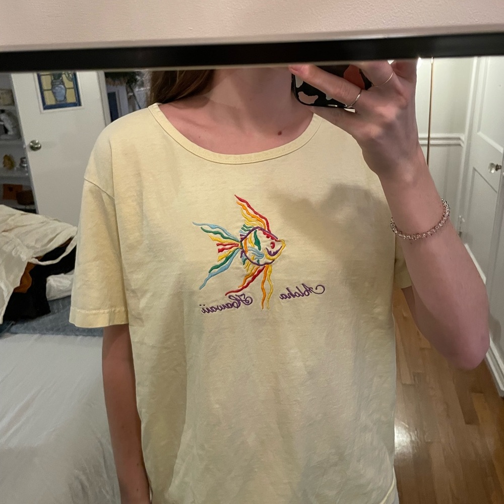 VINTAGE Embroidered Tee